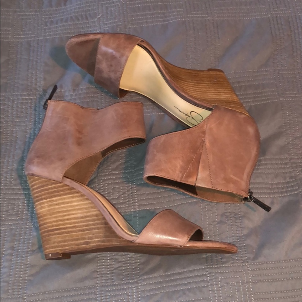 Jessica Simpson wedges